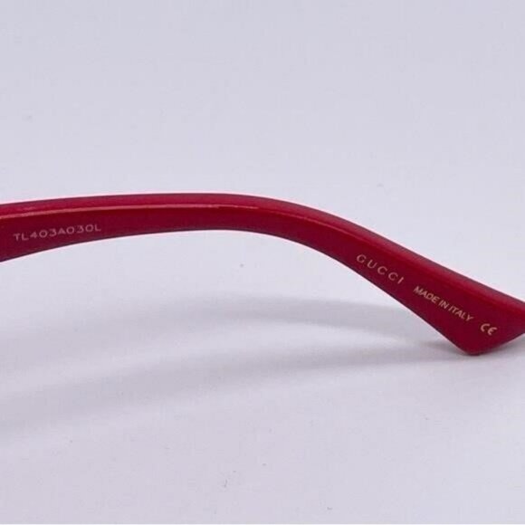 Authentic- New - Gucci GG 0168O 008 Havana EyeglassBlue Red Temple Ti… - Picture 5 of 11